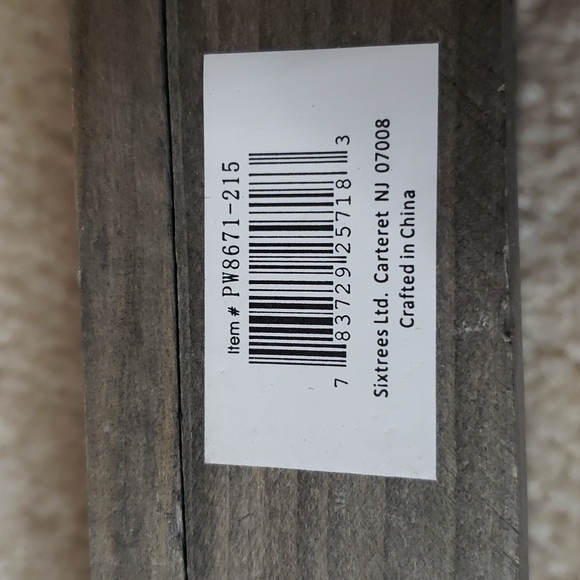 MERRY CHRISTMAS Wooden Box Sign - Picture 5 of 5